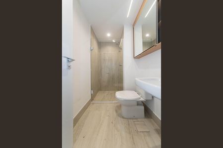 Studio para alugar com 20m², 1 quarto e sem vaga Studio para alugar com 20m², 1 quarto e sem vagaBanheiro