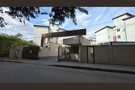 Fachada condomínio de apartamento para alugar com 2 quartos, 44m² em Jequitibá, Vespasiano