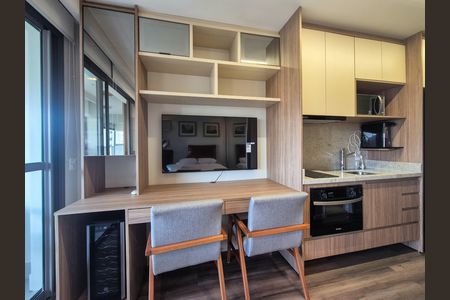 Studio para alugar com 33m², 1 quarto e 1 vaga Studio para alugar com 33m², 1 quarto e 1 vagaStudio