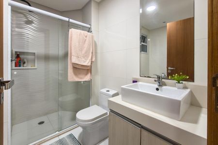 Apartamento para alugar com 149m², 3 quartos e 2 vagas Apartamento para alugar com 149m², 3 quartos e 2 vagasBanheiro da Suíte 3