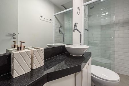 Apartamento para alugar com 80m², 2 quartos e 1 vagaBanheiro Social