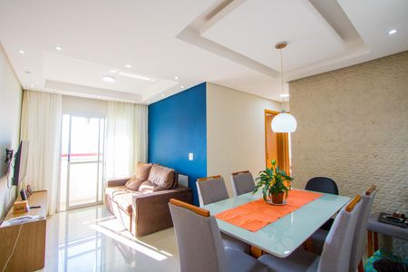 Sala de apartamento à venda com 2 quartos, 55m² em Jardim do Estádio, Santo André