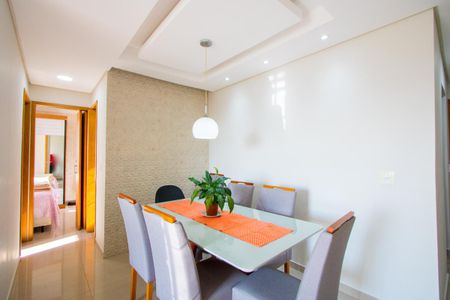 Sala de apartamento à venda com 2 quartos, 55m² em Jardim do Estádio, Santo André