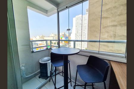 Varanda de apartamento para alugar com 1 quarto, 29m² em Centro Histórico de São Paulo, São Paulo