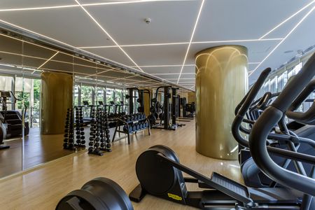 Área comum - Academia de kitnet/studio à venda com 1 quarto, 28m² em Indianópolis, São Paulo