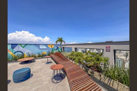 Studio à venda com 34m², 1 quarto e sem vaga