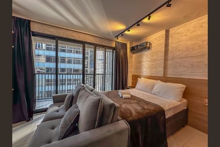 Studio à venda com 34m², 1 quarto e sem vaga