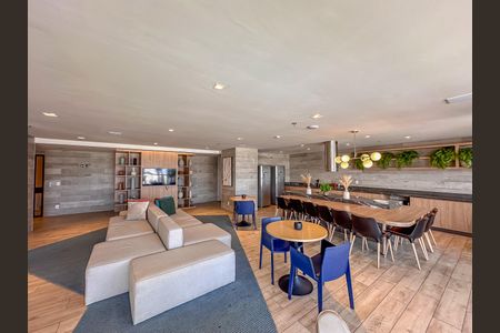 Studio à venda com 34m², 1 quarto e sem vaga