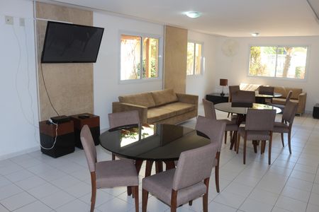 Apartamento para alugar com 69m², 2 quartos e 2 vagasÁrea comum - Salão de festas