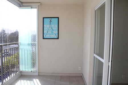 Varanda da Sala de apartamento para alugar com 2 quartos, 59m² em Vila Anastácio, São Paulo