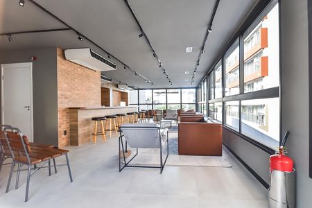 Studio à venda com 22m², 1 quarto e sem vaga Studio à venda com 22m², 1 quarto e sem vagaÁrea comum - Salão de festas