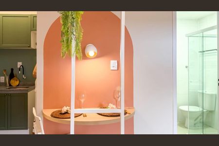 Apartamento para alugar com 30m², 1 quarto e sem vaga