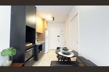 Sala de apartamento para alugar com 1 quarto, 38m² em Pinheiros, São Paulo