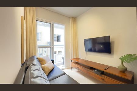 Sala de apartamento para alugar com 1 quarto, 38m² em Pinheiros, São Paulo