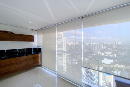 Varanda da Sala de apartamento para alugar com 1 quarto, 50m² em Jardim Analia Franco, São Paulo