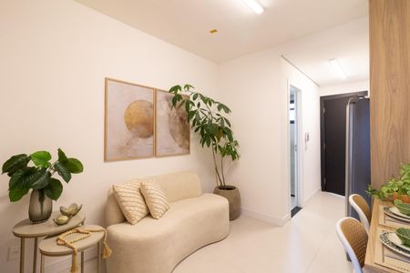 Sala de apartamento para alugar com 1 quarto, 25m² em Jardim Bonfiglioli, São Paulo