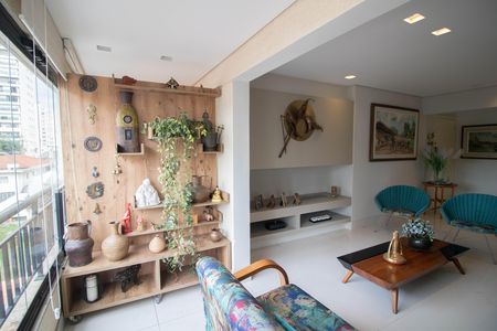 Apartamento à venda com 205m², 4 quartos e 4 vagasVARANDA DA SALA E ÁREA GOURMET