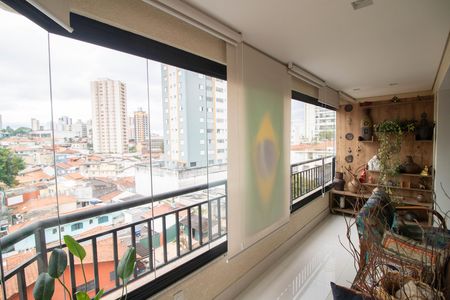 Apartamento à venda com 205m², 4 quartos e 4 vagasVARANDA DA SALA E ÁREA GOURMET