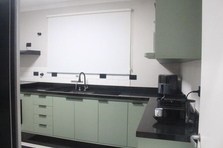 Cozinha de apartamento à venda com 1 quarto, 66m² em Santo Antônio, São Caetano do Sul
