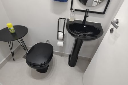 Banheiro 2 de apartamento à venda com 1 quarto, 66m² em Santo Antônio, São Caetano do Sul