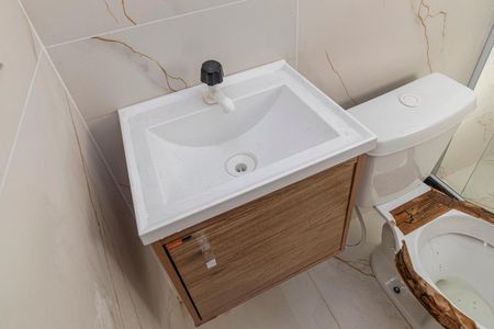 Apartamento para alugar com 55m², 2 quartos e sem vagaBanheiro