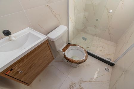 Apartamento para alugar com 55m², 2 quartos e sem vagaBanheiro