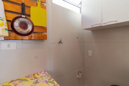 Apartamento à venda com 55m², 1 quarto e sem vaga Apartamento à venda com 55m², 1 quarto e sem vagaCozinha e Área de Serviço