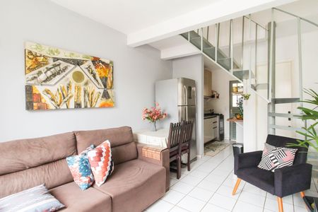Sala de casa de condomínio para alugar com 2 quartos, 45m² em Parque Marechal Rondon, Cachoeirinha