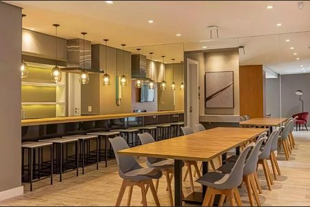 Studio para alugar com 36m², 1 quarto e sem vagaÁrea comum - Salão de festas
