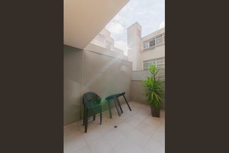 Studio para alugar com 36m², 1 quarto e sem vagaVaranda