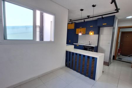 Sala  de apartamento à venda com 2 quartos, 100m² em Vila Floresta, Santo André