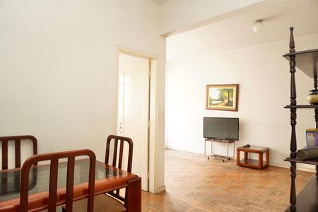 Sala  de apartamento à venda com 3 quartos, 65m² em Lourdes, Belo Horizonte
