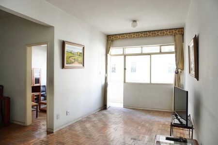 Sala  de apartamento à venda com 3 quartos, 65m² em Lourdes, Belo Horizonte