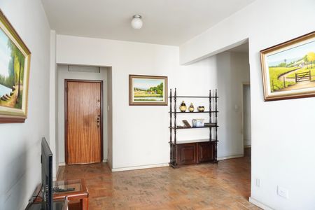 Sala  de apartamento à venda com 3 quartos, 65m² em Lourdes, Belo Horizonte