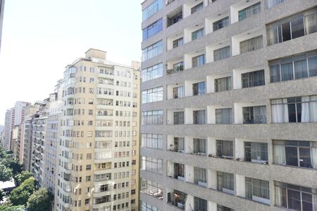 Varanda da sala  de apartamento à venda com 3 quartos, 65m² em Lourdes, Belo Horizonte