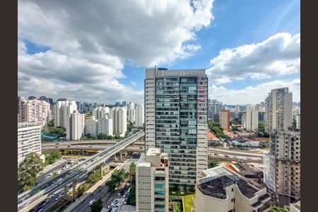 Vista de apartamento para alugar com 1 quarto, 26m² em Campo Belo, São Paulo