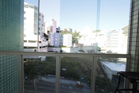 Varanda da Sala de apartamento à venda com 2 quartos, 80m² em Buritis, Belo Horizonte