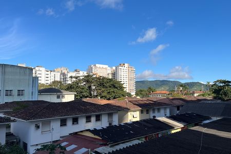 Vista do Quarto de apartamento para alugar com 1 quarto, 34m² em Boqueirão, Santos