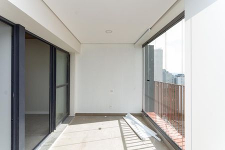 Studio para alugar com 42m², 1 quarto e 1 vagaVaranda