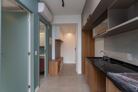 Studio para alugar com 42m², 1 quarto e 1 vagaCozinha Americana