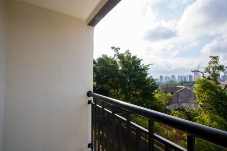 Varanda da sala de apartamento para alugar com 2 quartos, 51m² em Jd Eudizia, Santo André