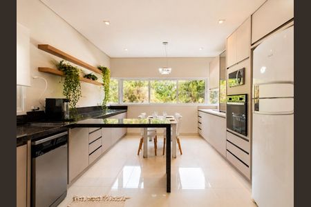 Cozinha de casa de condomínio para alugar com 4 quartos, 324m² em Residencial Quatro (Alphaville), Santana de Parnaíba