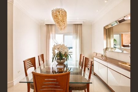 Sala de Jantar de casa de condomínio para alugar com 4 quartos, 324m² em Residencial Quatro (Alphaville), Santana de Parnaíba