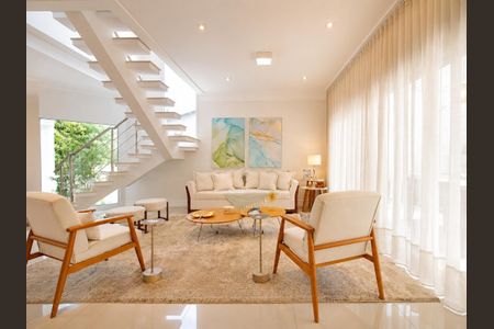 Sala de casa de condomínio para alugar com 4 quartos, 324m² em Residencial Quatro (Alphaville), Santana de Parnaíba