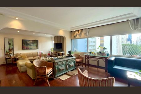 Sala de apartamento à venda com 3 quartos, 160m² em Jardim Paulista, São Paulo