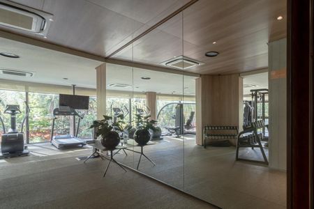 Studio à venda com 49m², 1 quarto e 2 vagasÁrea comum - Academia