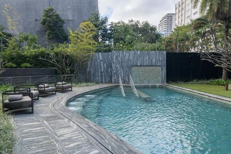 Studio à venda com 49m², 1 quarto e 2 vagasÁrea comum - Piscina