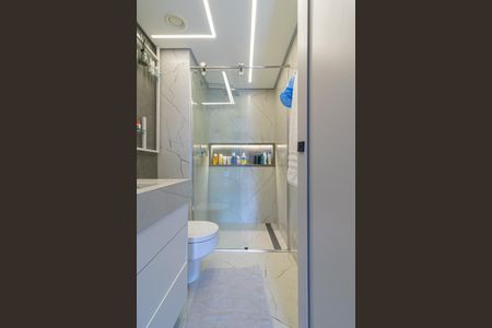 Studio à venda com 49m², 1 quarto e 2 vagasBanheiro