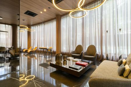 Studio à venda com 49m², 1 quarto e 2 vagasÁrea comum - Salão de festas