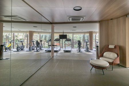 Studio à venda com 49m², 1 quarto e 2 vagasÁrea comum - Academia